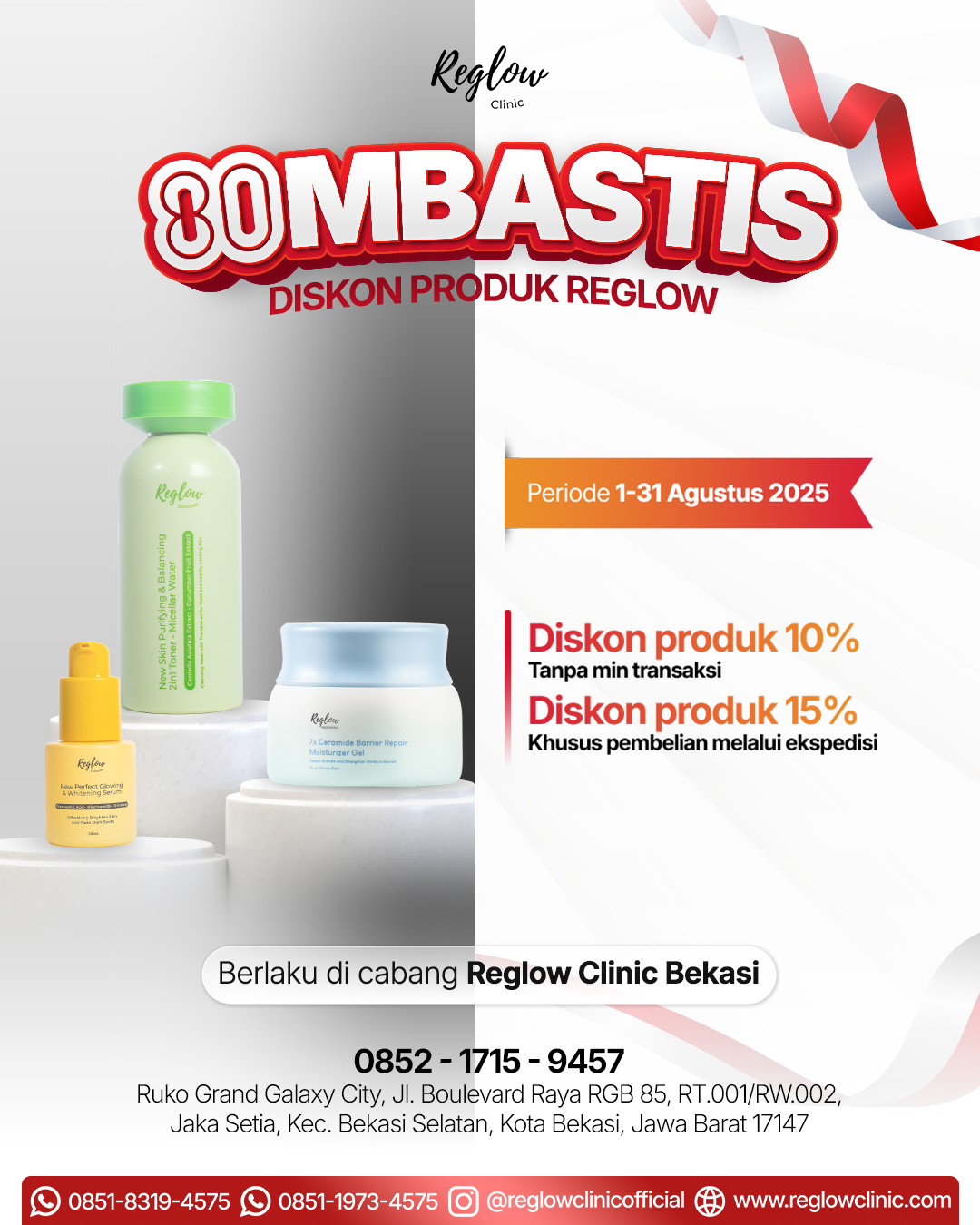 PROMO PRODUK REGLOW KHUSUS BEKASI